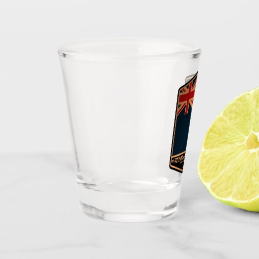 Turks- en Caicoseilanden Shot Glas (Links)