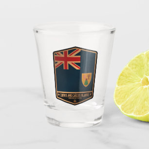 Turks- en Caicoseilanden Shot Glas