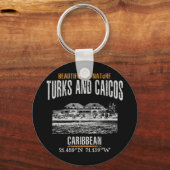 Turks- en Caicoseilanden Sleutelhanger (Voorkant)