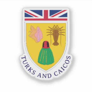 Turks- en Caicoseilanden Sticker