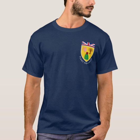 Turks- en Caicoseilanden T-shirt (Voorkant)