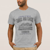 Turks- en Caicoseilanden T-shirt (Voorkant)