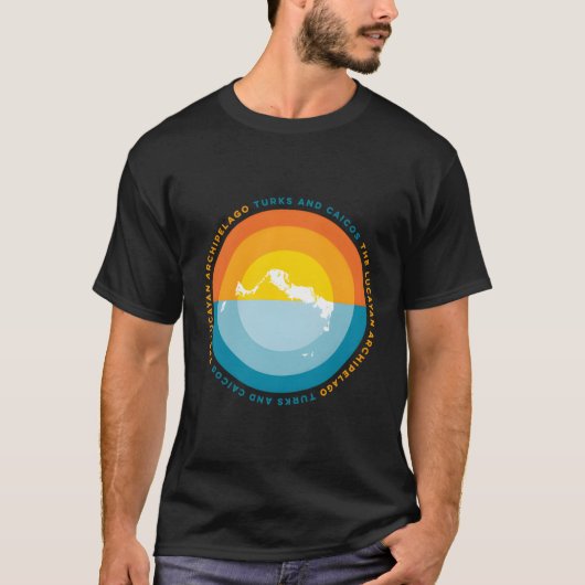 Turks en Caicoseilanden T-shirt (Voorkant)
