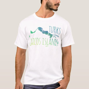 Turks- en Caicoseilanden T-shirt