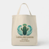 Turks- en Caicoseilanden Tote Bag (Achterkant)