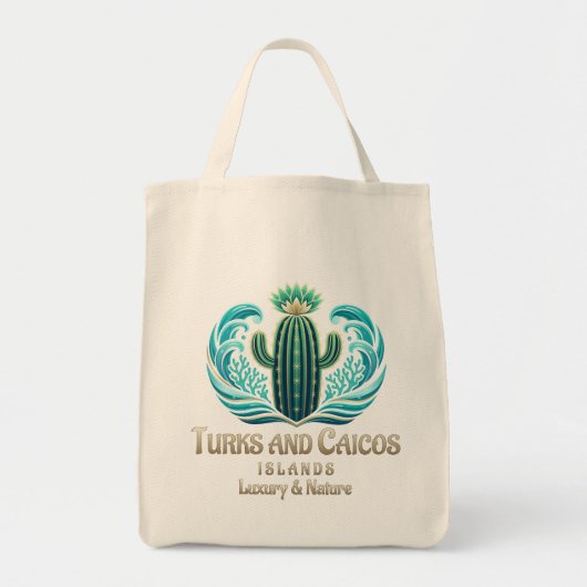 Turks- en Caicoseilanden Tote Bag (Voorkant)