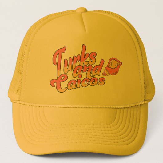 Turks- en Caicoseilanden Trucker Pet (Voorkant)