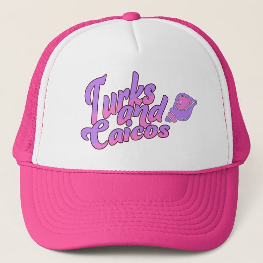 Turks- en Caicoseilanden Trucker Pet (Voorkant)