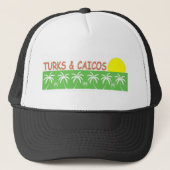 Turks- en Caicoseilanden Trucker Pet (Voorkant)