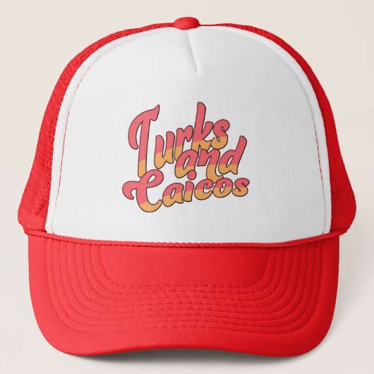 Turks- en Caicoseilanden Trucker Pet (Voorkant)