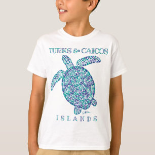 Turks- en Caicoseilanden Zee Turtle T-shirt