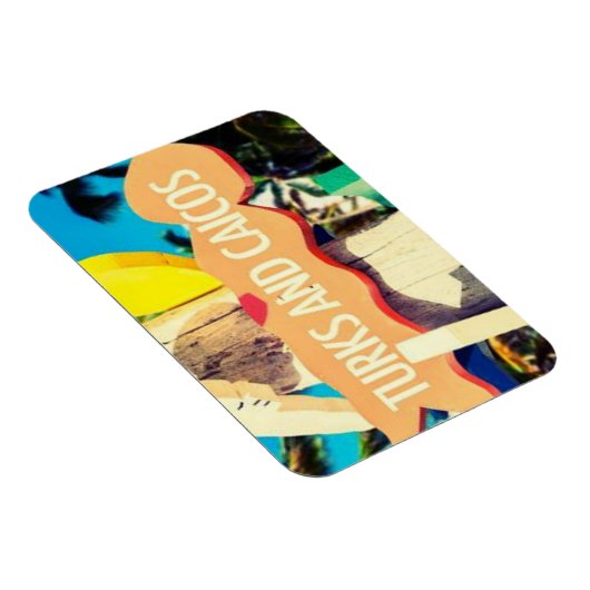 Turks en Caicoseuse Magneet (Rechterzijde)