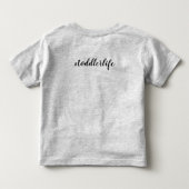 Turks- en Tantrums-peuterleven Kinder Shirts (Achterkant)