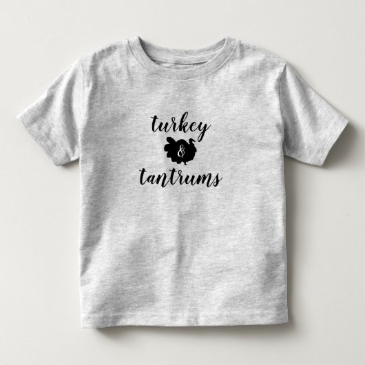 Turks- en Tantrums-peuterleven Kinder Shirts (Voorkant)