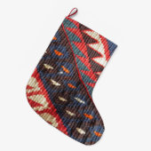 Turks exotisch Bohemisch Boho etnisch Perzisch tap Grote Kerstsok (Voorkant (Hangend))