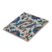 Turks Floral- en Cloud-bandontwerp Tegeltje (Zijkant)