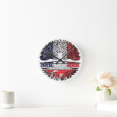 Turks-Franse boomrootenvlag Ronde Klok (Huis)