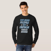 Turks Gezegde van Angora Cat Introvert T-shirt (Voorkant volledig)