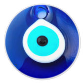 Turks glas nazar  keramische knop