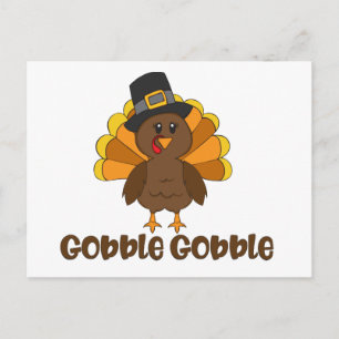 Turks Gobble Gobble Briefkaart