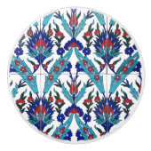 Turks-Iznik Floral Pattern-meubilair Keramische Knop (Voorkant)