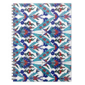 Turks Iznik Floral Pattern Notitieboek (Voorkant)