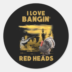 Turks jagen ronde sticker