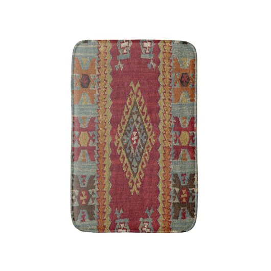 Turks Kilim Carpet Rug Badmat (Voorkant Verticaal)