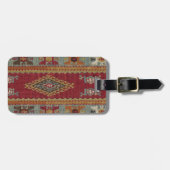Turks Kilim Carpet Rug Bagagelabel (Voorkant horizontaal)