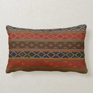 Turks Kilim Pattern Colorful Tribal Kussen