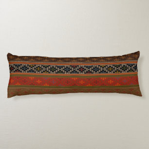 Turks Kilim Pattern Colorful Tribal Lichaamskussen