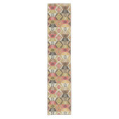 Turks Kilim Tribale Korte Tafelloper (Voorkant)