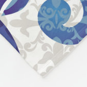 Turks Kleurrijk: Oosters Patroon Fleece Deken (Hoek)