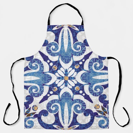 Turks Kleurrijk: Oosters Patroon Schort (Voorkant)