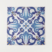 Turks Kleurrijk:  Oosters Patroon Wandkleed (Voorkant (horizontaal))