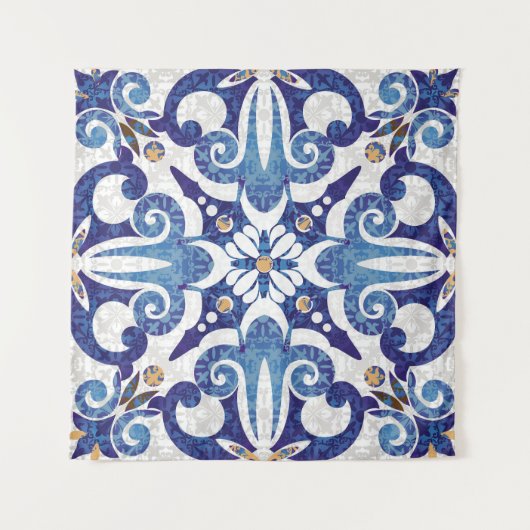 Turks Kleurrijk:  Oosters Patroon Wandkleed (Voorkant (horizontaal))