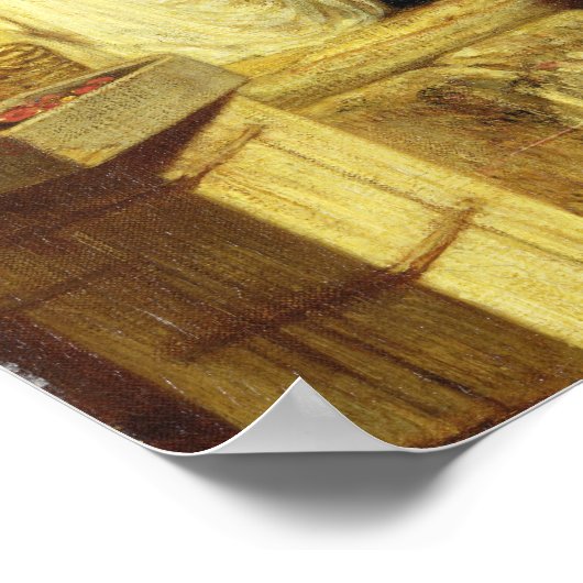 Turks koopvaardijroken in zijn winkel, 1844 poster (Hoek)