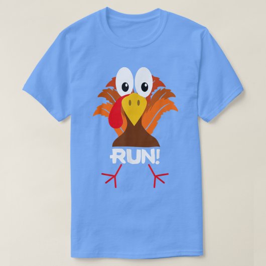 Turks kostumeffect loopt weg Turkije trot T-shirt (Design voorkant)