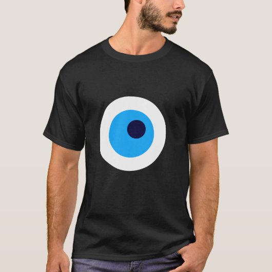 Turks Kwaad Oog Amulet Nazar Grieks T-shirt (Voorkant)