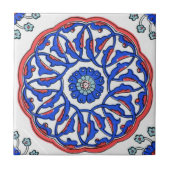 Turks Mandala Pattern Tegeltje (Voorkant)