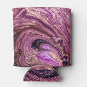 Turks marmeren kunst: verguld Abstract Blikjeskoeler (Achterkant)