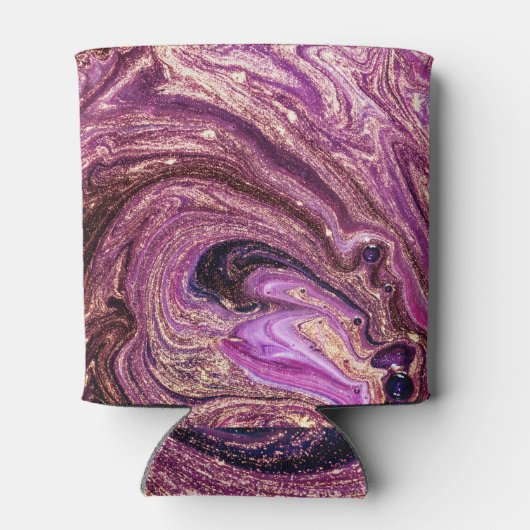 Turks marmeren kunst: verguld Abstract Blikjeskoeler (Achterkant)