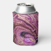 Turks marmeren kunst: verguld Abstract Blikjeskoeler (Blikje Achterkant)