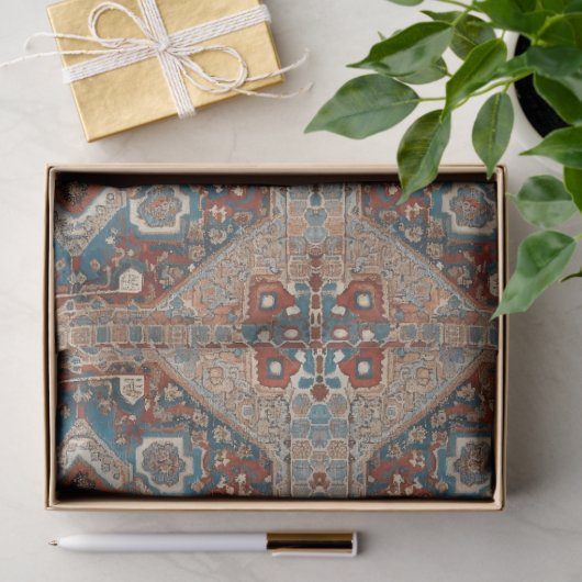 Turks Modern Mooi Oud Patroon Collectie Tissuepapier (Geschenk)