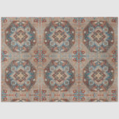 Turks Modern Mooi Oud Patroon Collectie Tissuepapier (Voorkant)