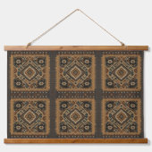 Turks Mooi Oud Patroon Populair Collectie Hangend Wandkleed (Voorkant)