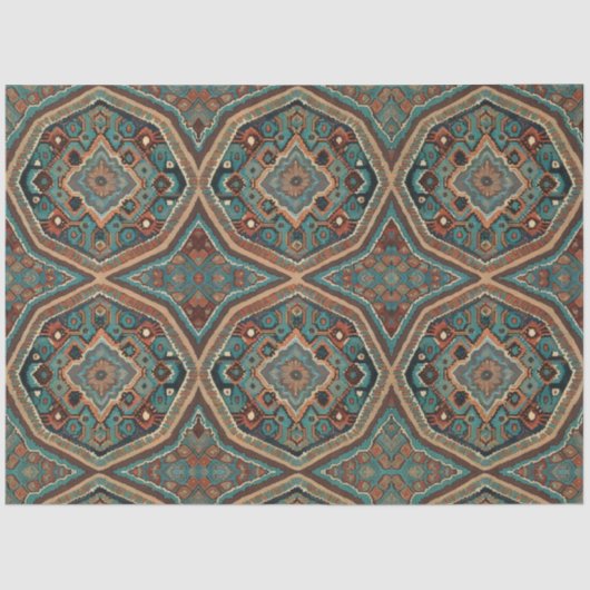 Turks mooi oud patroonmodern Collectie Tissuepapier (Voorkant)