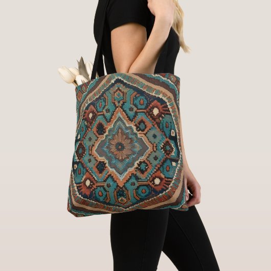 Turks mooi oud patroonmodern Collectie Tote Bag (Dichtbij)