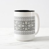 Turks mozaïek - Mok (Voorkant rechts)