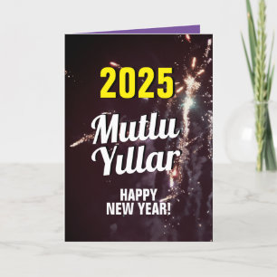 Turks Nieuwjaar 2025   Verzenden via Tekst downloa Feestdagen Kaart